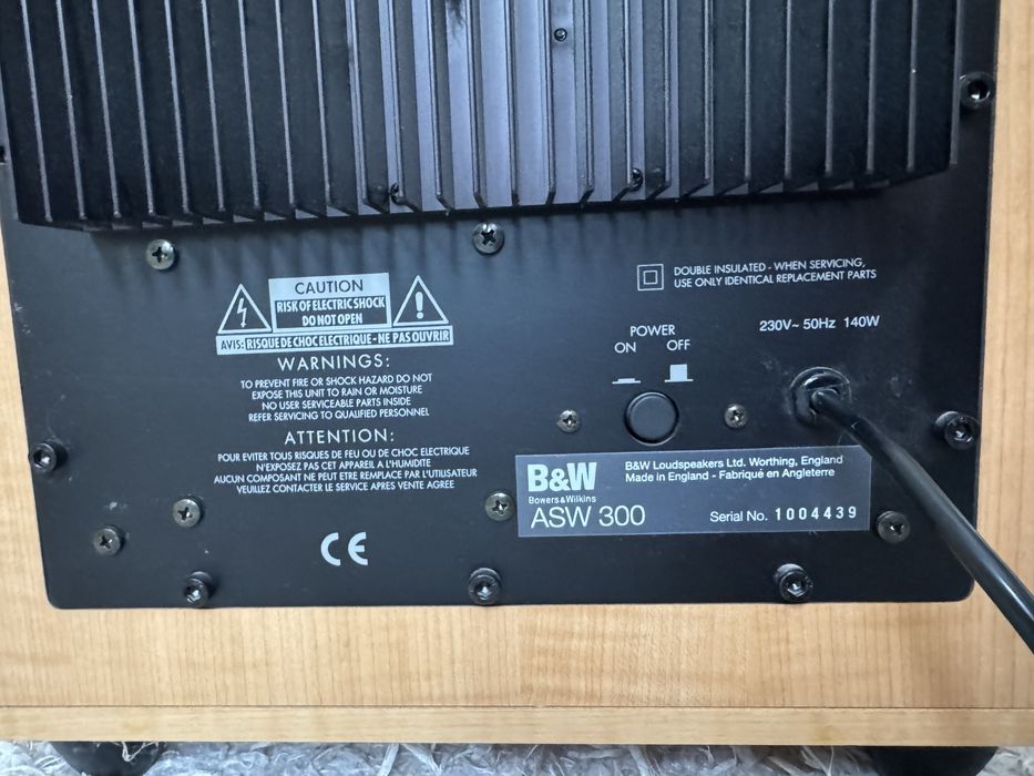 Subwoofer Bowers & Wilkins ASW 300