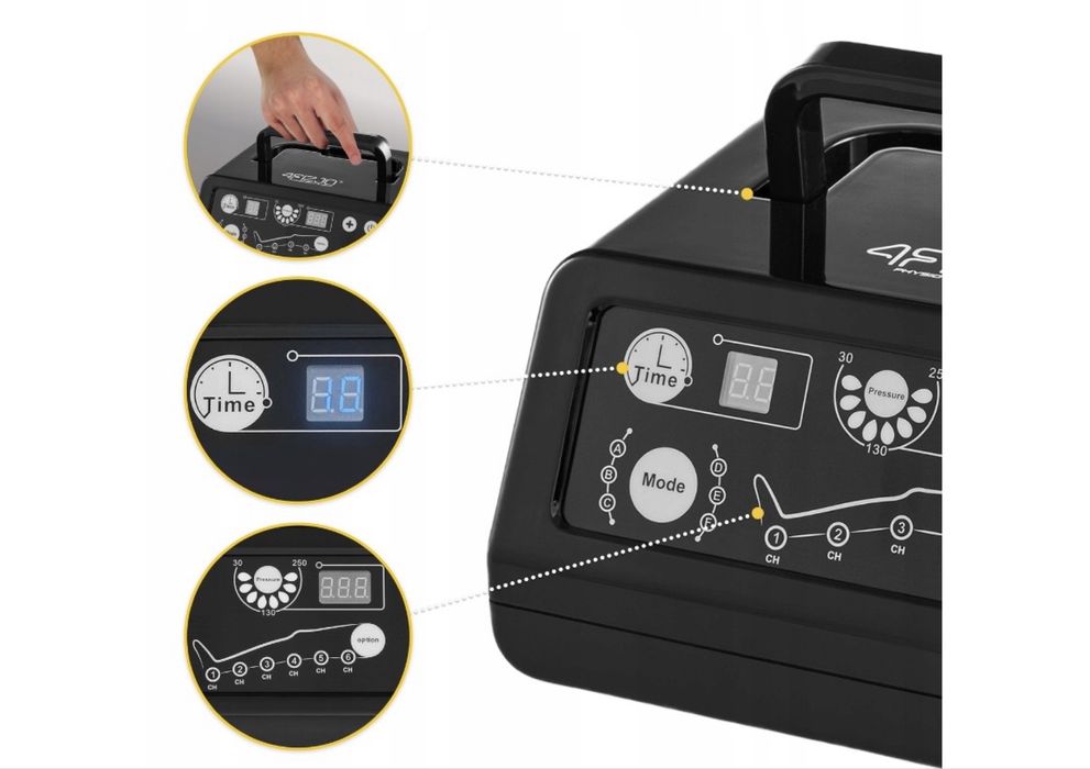 Urządzenie drenaż limfatyczny masażer presoterapia aparat do drenażu