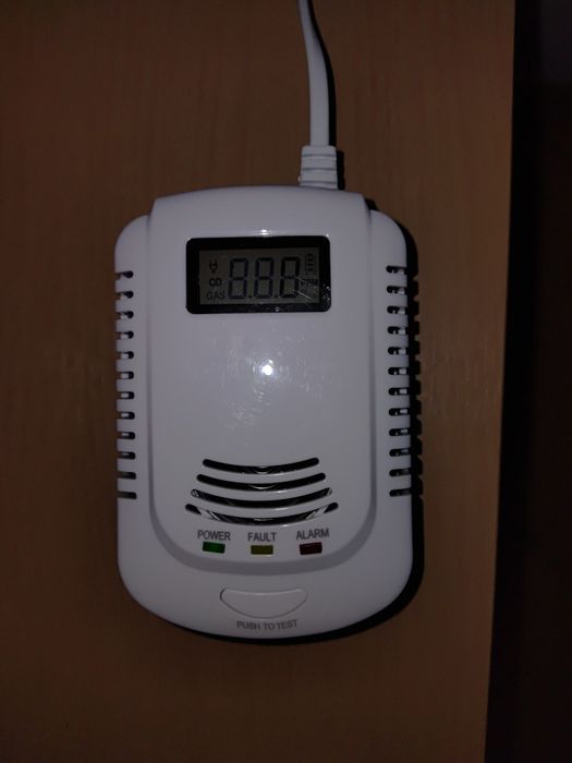 Czujnik czadu gazu tlenku węgla  propan butan