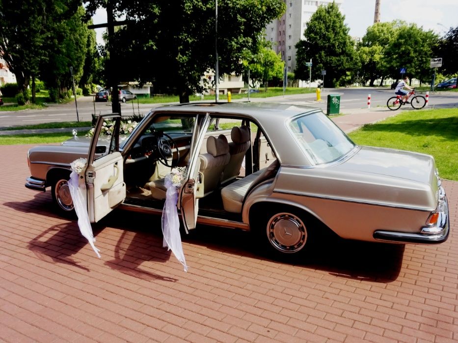 Auto do ślubu Szczecin, Police. Mercedes w108