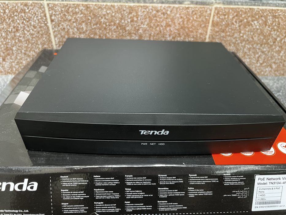 Відеореєстратор Tenda TN3104-4P