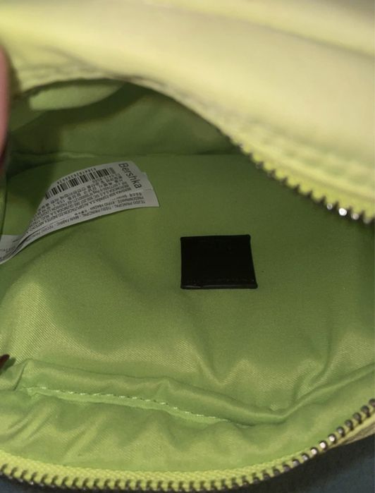 Neonowa torebka na ramię