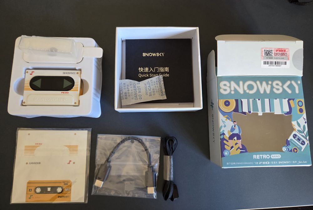 Amp Dac Bluetooth - Snowsky retro nano