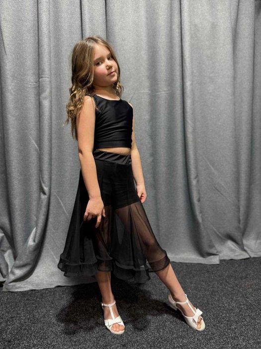 Плаття для бальних танців для дівчинки | Бейсик для виступів | 116-152