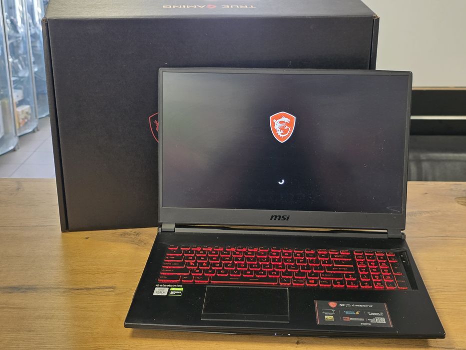 Sklep laptop MSI GL75 Leopard 10SDR 17,3" 144hz , i7 - 10750H GTX 1660Ti 6gb 512gb  8gb