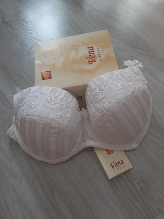 Biały biustonosz 70G Vena Dobra Jakość