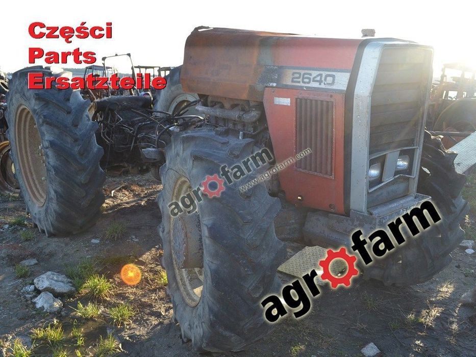 Massey Ferguson 2640 części skrzynia biegów, oś