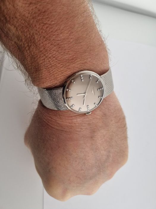 Золотые часы longines