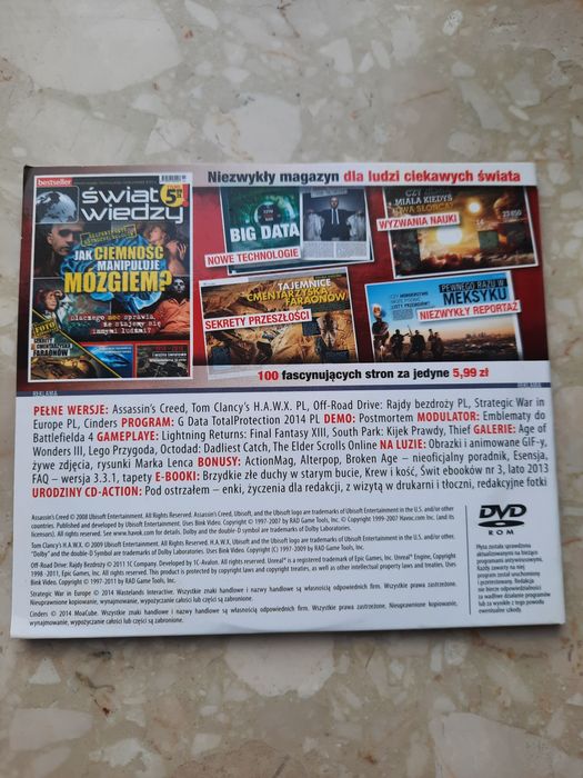 Assassin's creed. H.A.W.X pełne wersje gier 2 płyty DVD