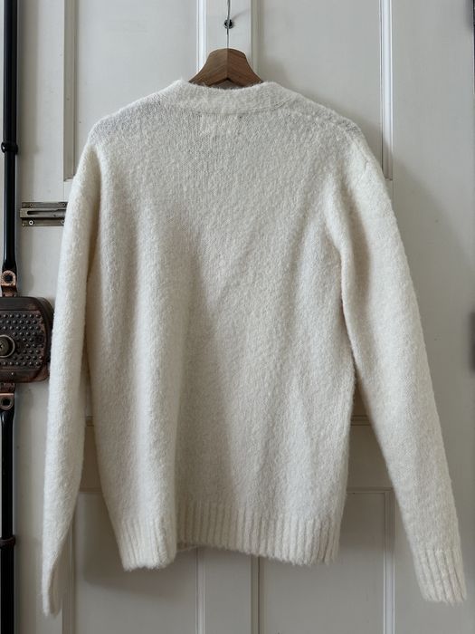 Cardigan Zara Origins Malha Fofa Creme / Branco Sujo - Tamanho M