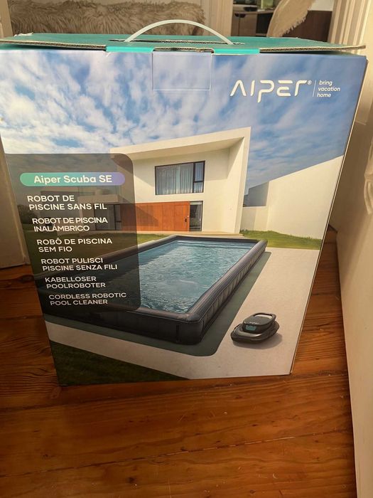 Robô Piscina Aiper Scuba SE Novo + Filtro Bolas Extra