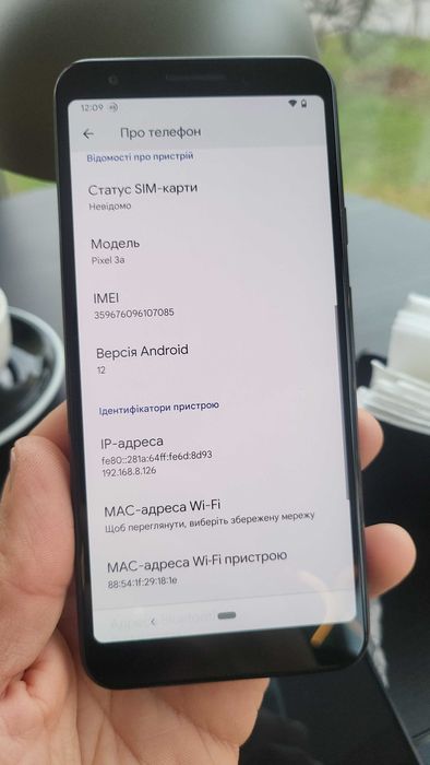 Google Pixel 3a black 4 64 Gb neverlock
