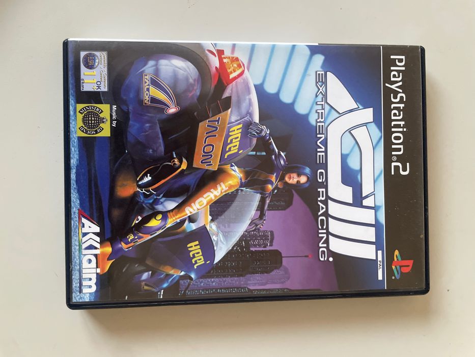 XG3: Extreme-G Racing PS2 Como novo, manuais incluídos