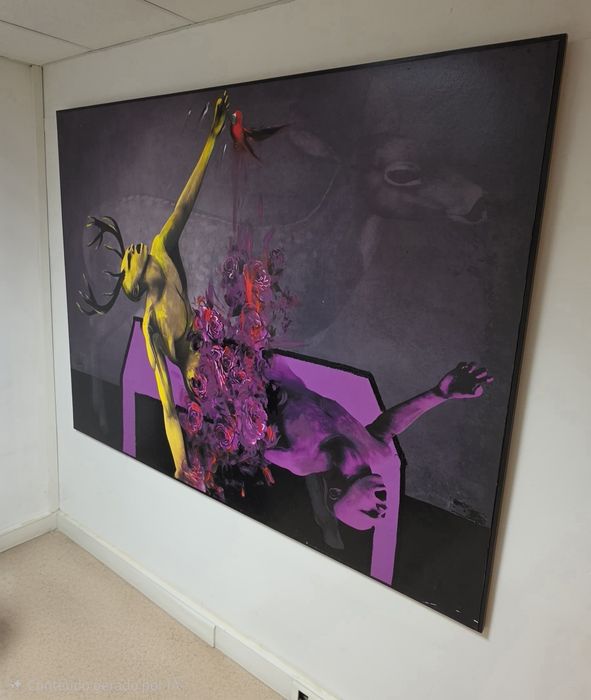 Quadro magnifico de 1.50m×2m do artista Marc Felten