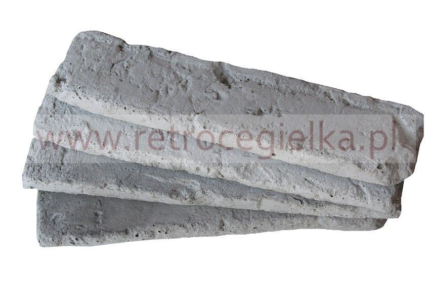 Płytki z cegły - szare