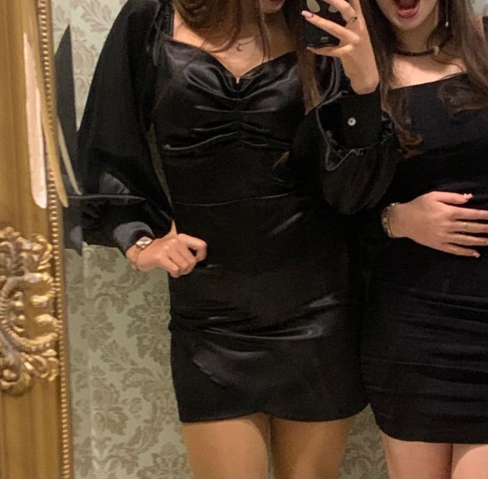 плаття атласне святкове