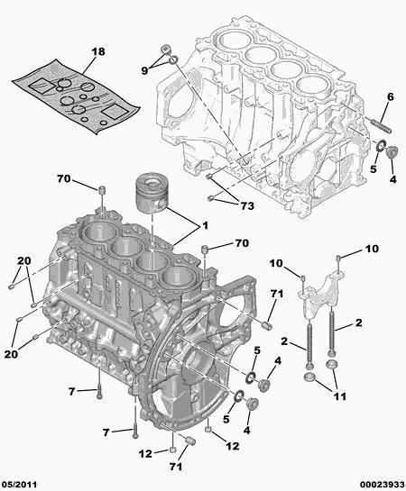 Bloco Do Motor Peugeot 207