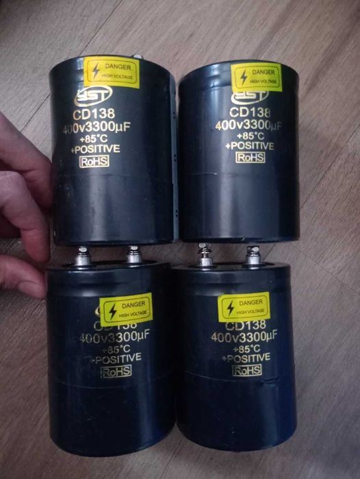 Kondensatory 3300uF 400V