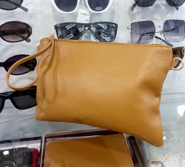 Шкіряна сумка-клатч GENUINE LEATHER