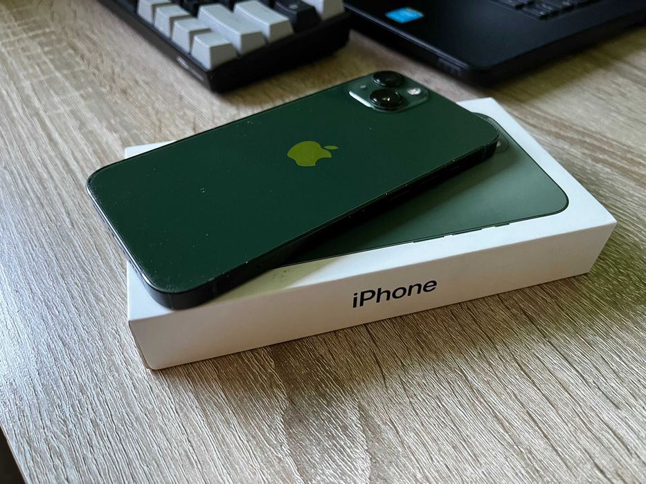 Telefon iPhone 13 128GB - Zielony - 92% Baterii Etui Pudełko Oryginał!