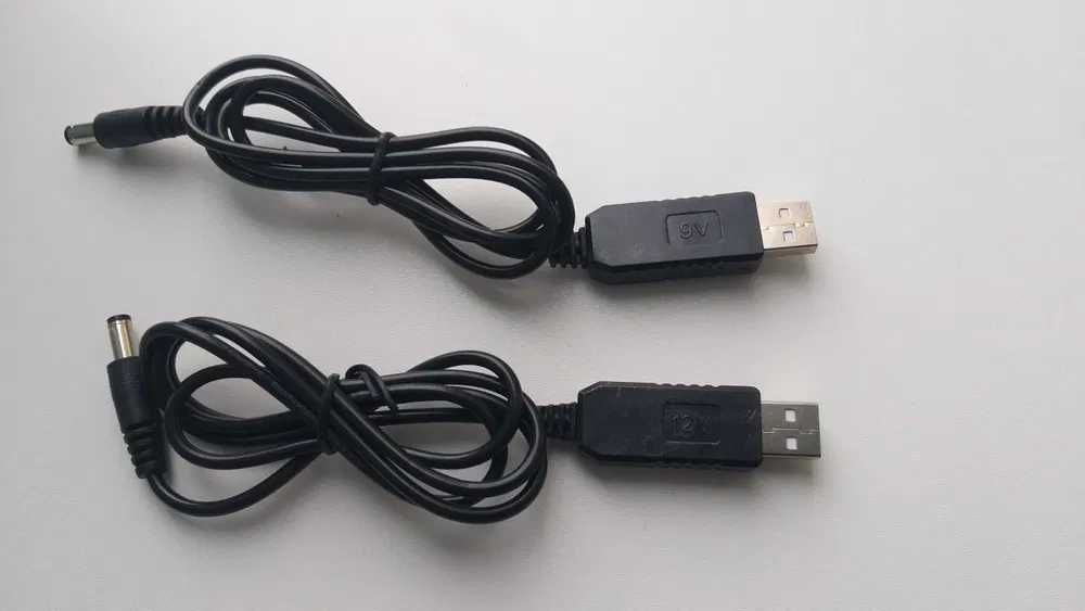 Кабель, перехідник для роутера USB DC 9V від павербанка