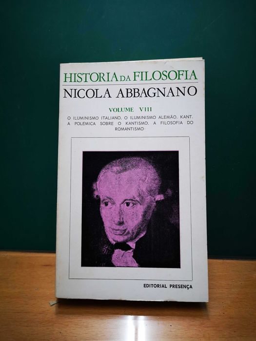 FILOSOFIA - Nicola Abbagnano "História da Filosofia", conjunto 5 vols.