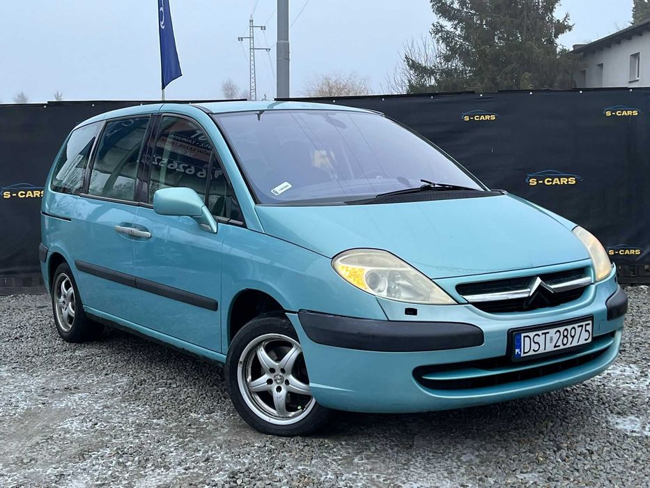 Citroen C8 2.0 b + LPG • 7 OSOBOWY • GOTOWY DO JAZDY • HAK • Zamiana