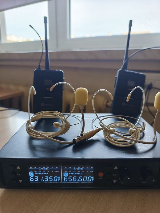 Mikrofony  mikroporty nagłowne prodipe uhf b 210