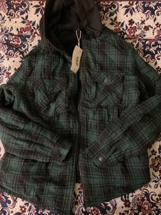 Продам! тёплую рубашку с меховой подкладкой, торговой марки ZENTHACE