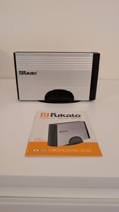 Caixa Externa  para Disco Rígido 3.5" Fukato GigaCask 35B (SATA)