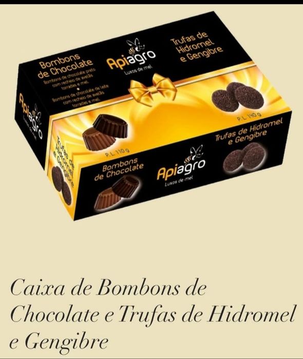 Chocolates de Mel e Trufas de Hidromel