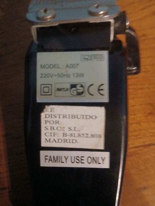 Máquina de cortar cabelo