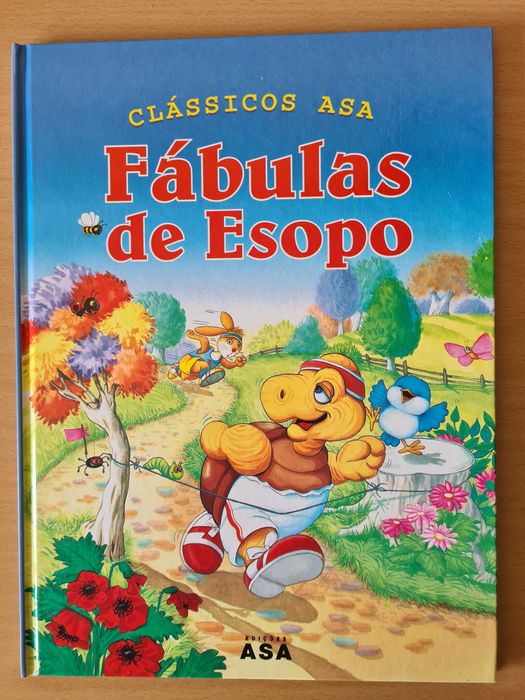 Livro infantil "Fábulas de Esopo" da coleção "Clássicos ASA"