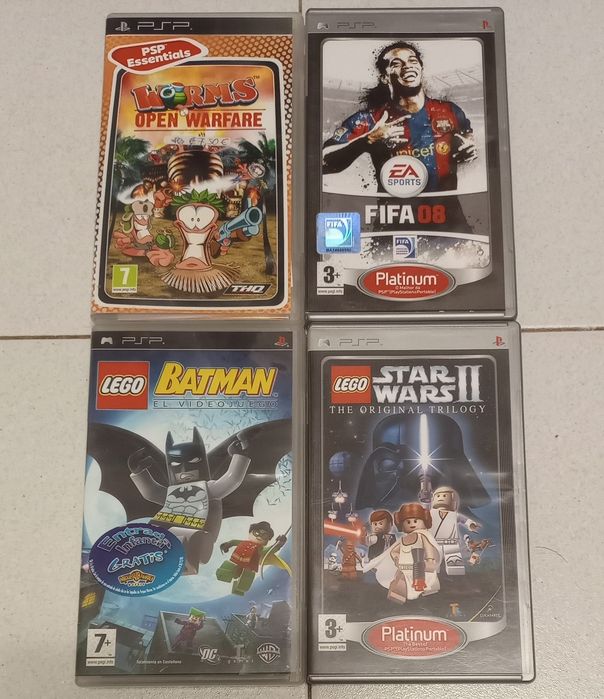 Jogos PSP - 2€ cada