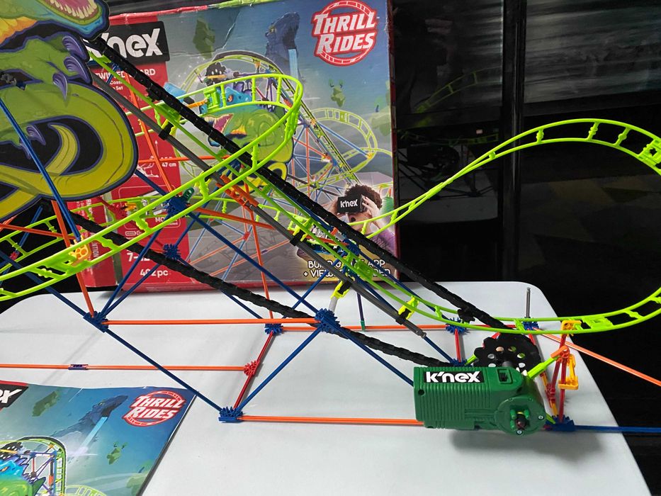 Большой конструктор Knex трек механизированный