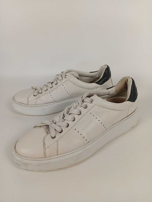 Aigner skórzane sneakersy 45
