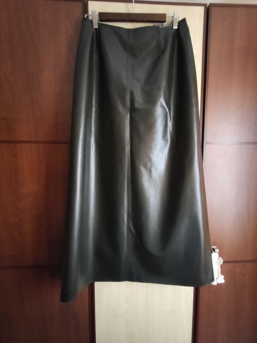 Спідниця з екошкіри