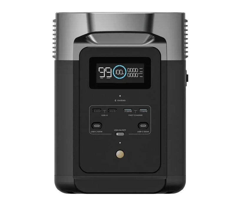 EcoFlow DELTA 2 EU (1024 Вт·ч) Зарядна станція нова!
