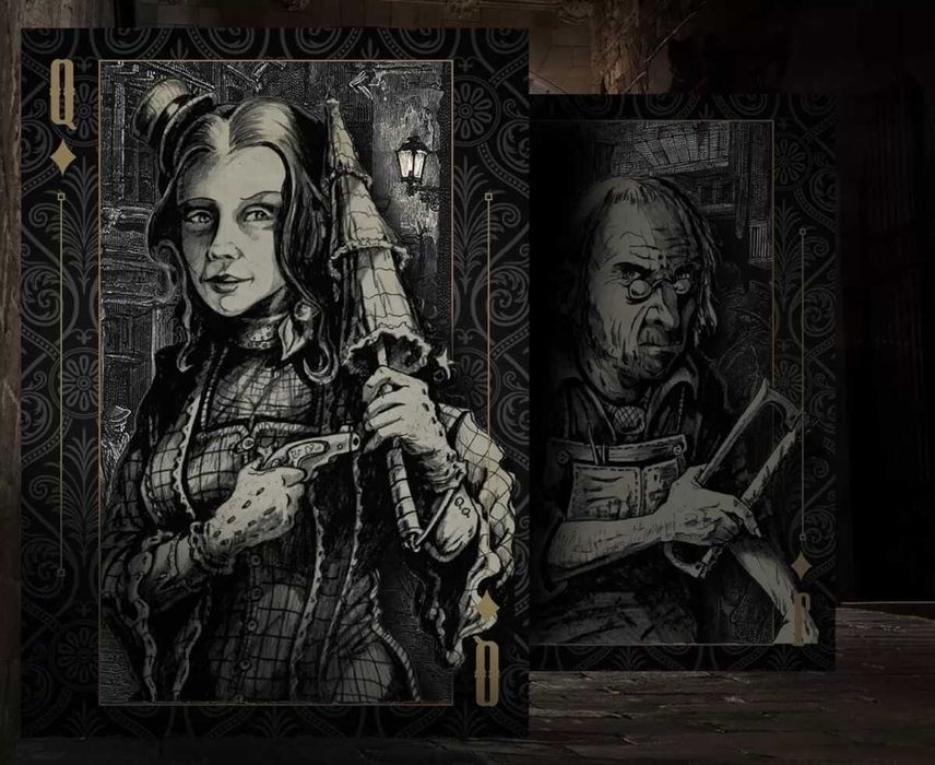 Baralho de Cartas Silver Gilded Pennyless