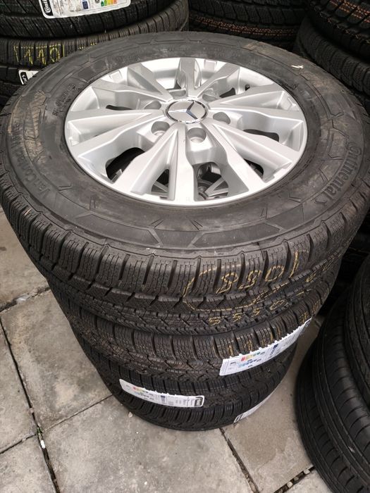 Nowe koła aluminiowe zimowe 235/65/16c Continental Mercedes sprinter 6x130 2025r