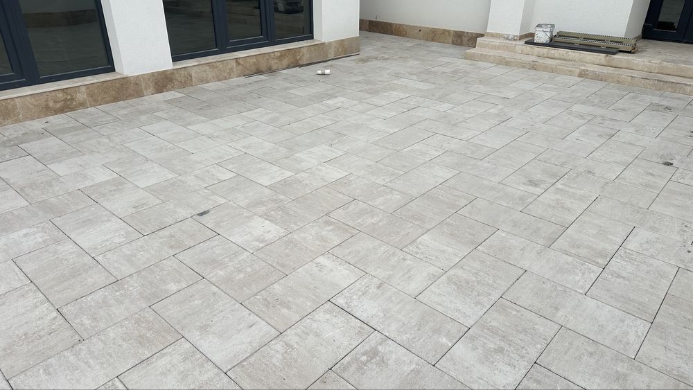 Тротуарная крупноформатная плитка МОНОБЛОК