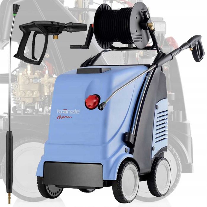 Myjka ciśnieniowa GORĄCOWODNA KRANZLE Therm CA 12/150 150BAR + BĘBEN