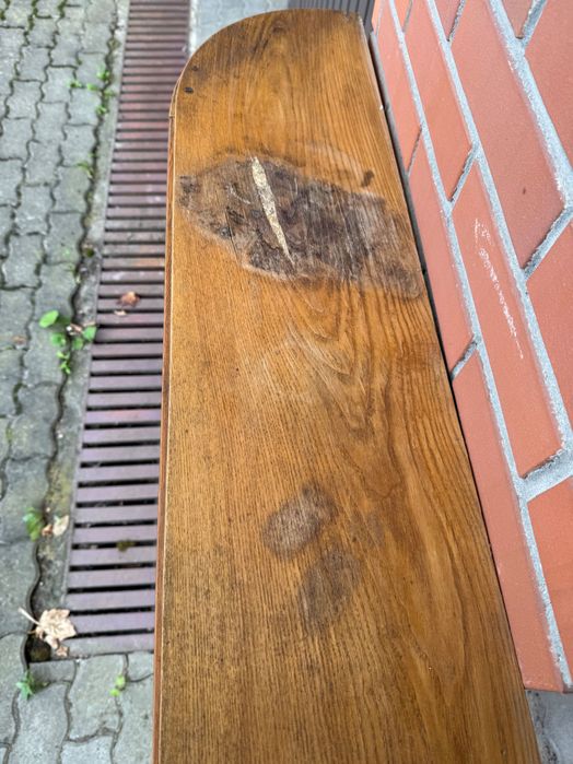 Stara nadstawka do komody – przeszklona witryna, 120 cm