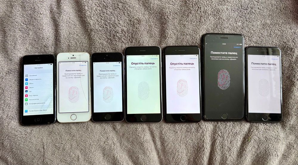 Лот iPhone 5, 5s, 7 plus, 8