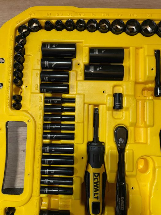 caixa chaves ferramentas dewalt