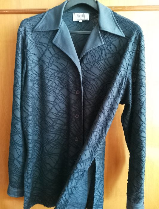 Блузка- жакет, блузон.