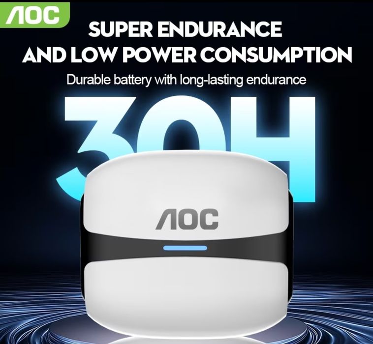 Безпровідні ,Bluetooth навушники AOC ACT1521 White