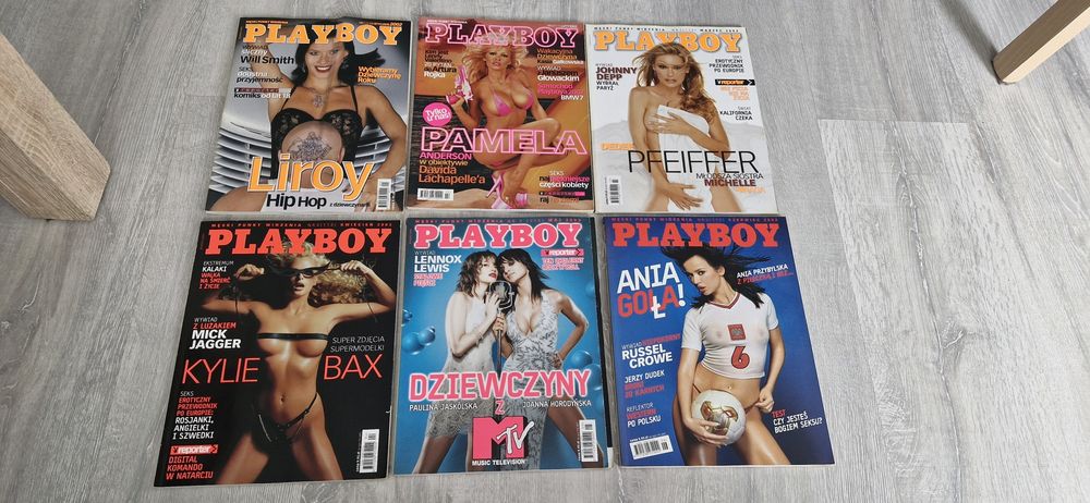 Gazetki pleyboy 2002