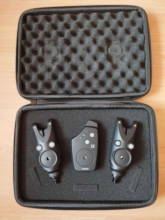 Elektroniczny sygnalizator brań 2+1 centralka HIRISI S6 na baterie AAA