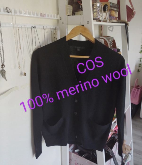 Cis sweter, kardigan welniany